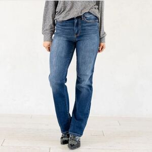 Judy Blue WANDERLUST HIGH RISE STRAIGHT LEG Size 15/32 Nwt‎